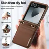 Handyhülle für Samsung Galaxy Z Flip 7, Leder Crossbody Produktbild-Vorschau 6