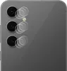 A close-up view of a smartphone's rear camera array, with protective lens covers shown. Produktbild-Vorschau