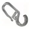 A single transparent plastic hook is shown against a white background. Anteprima dell’immagine prodotto