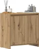 vidaXL Mobile lavabo Artisan rovere 60x33x60 cm Anteprima dell’immagine prodotto 2