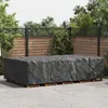 vidaXL Möbelbezug Uni Schwarz 315 x 180 x 74 cm 210D Produktbild-Vorschau 2