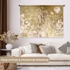 MuchoWow® Wandteppich Wandbehang Dschungel - Gold - Kinder Produktbild-Vorschau 2