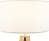 Lampadaire Lunaris, abat-jour en tissu, trépied - marron Voir les images du produit 8