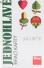 The image shows the front of a DINO playing card box with the brand logo and card suit symbols. Náhled obrázku produktu