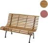 Gartenbank HWC-F97, Sitzbank Parkbank Holzbank, 2-Sitzer Produktbild-Vorschau 7