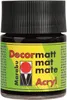Marabu Acrylfarbe "Decormatt" schwarz 50 ml im Glas Produktbild-Vorschau 1
