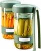 Lékué Kit Pickles 2 sklenice + kleště 700 ml sada 2 ks Náhled obrázku produktu 11
