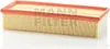 A product shot of a car air filter. Anteprima dell’immagine prodotto