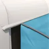 vidaXL Tente à hayon avec toit bleu 194 x 180 x 210 cm Taft Voir les images du produit 3
