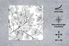 MuchoWow® Mauspad Mousepad Eine schwarz-weiße Illustration Produktbild-Vorschau 2