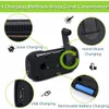 Diagram showing the four charging methods of a portable radio. Produktbild-Vorschau