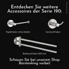 Bürstenking Toilettenpapierhalter mit Deckel, WC Papier Produktbild-Vorschau 5