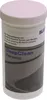 A white cylindrical container with a white lid, labeled with product information and branding. Produktbild-Vorschau