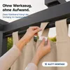 2 rideaux d'extérieur imperméables avec fermeture velcro et Voir les images du produit 2