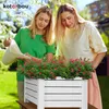 KOTARBAU® Holzblumentopf 38x38x30cm Blumenkasten Produktbild-Vorschau 7