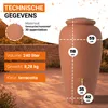 GARANTIA amfoor compleet SET 240 L terracotta incl. Productafbeelding-voorbeeld 3