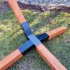 Premium Holz Hängemattengestell – stabiler klappbarer Produktbild-Vorschau 3