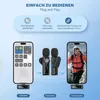 2 Stück Wireless Mikrofon,Plug & Play Clip-on Mic mit Auto Produktbild-Vorschau 4