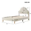 A diagram with dimensions of a bed. Náhľad obrázku produktu