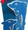 Schultüten-Bastelset Delfin 68 cm 6-eckig Rot(h)-Spitze Produktbild-Vorschau 2