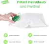 Staubsaugerbeutel für Vorwerk Kobold VK200 FP200 10 Stück Produktbild-Vorschau 3