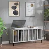 vidaXL Plattenschrank Betongrau 100x38x48 cm Holzwerkstoff Produktbild-Vorschau 2
