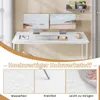 WOLTU Schreibtisch, mit Metallgestell, aus Holzwerkstoff, Produktbild-Vorschau 5