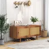 okwish Schuhschrank aus Rattan für den Eingangsbereich, Produktbild-Vorschau 1