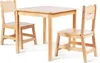 Mamabrum table d'enfant en bois avec 2 chaises - bois de Voir les images du produit 12