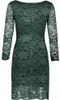 Numoco Vestido de encaje para mujer, color verde claro, Vista previa de la imagen del producto 3