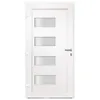 vidaXL Haustür Aluminium und PVC Anthrazit 110x210 cm Produktbild-Vorschau 5