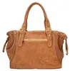 Borsa a mano da donna, in vera pelle,  Italy, color Anteprima dell’immagine prodotto 4