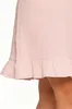 Musselin Nachthemd mit Rüschen, Damen Pyjama, Rosa MORAJ L Produktbild-Vorschau 6