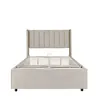 Juskys Polsterbett Savona 140x200 cm - Bett mit Stauraum, Produktbild-Vorschau 20