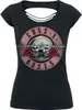 Guns N' Roses T-Shirt Damen Pink Bullet schwarz S Produktbild-Vorschau 1