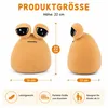 Wiztex Pou Kuscheltier - 22cm Sad Pou Aliien Plüschtier Produktbild-Vorschau 3