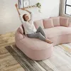 STILVORA Rahmenloses Sofa mit kein Aufbau nötig, Chenille Produktbild-Vorschau 3