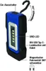 Kunzer SMD-LED Arbeitslampe schwarz/blau 200Lm Produktbild-Vorschau 3