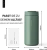 Thermobecher Edelstahl 350ml Kaffee Becher Trinkbecher Produktbild-Vorschau 3