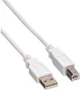 VALUE USB 2.0 Kabel Typ A-B weiss 1,8m Produktbild-Vorschau 2