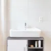 Mobile sottolavabo Relaxdays, a un'anta, mobile da bagno, Anteprima dell’immagine prodotto 2