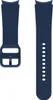 A navy blue watch band is shown against a white background. Produktbild-Vorschau