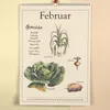 Saisonkalender für Obst und Gemüse im A4-Format – liebevoll illustriert im Vintage-Stil. Produktbild-Vorschau