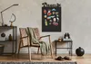 A living room scene with a chair, a side table, and a magnet board on the wall. Náhľad obrázku produktu