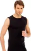 2 Stück Herren T-Shirt Rundhals-Ausschnitt O-Neck Ärmellos Produktbild-Vorschau 2