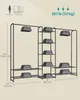 Diagram showing the dimensions and weight capacity of a clothing rack. Náhled obrázku produktu