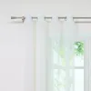 Gardinen Vorhänge Voile Gardine Transparent Dekoschal Uni Produktbild-Vorschau 3