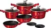 Berlinger Haus Granit Topfset Bh-1222 Rot Metallic Line 10 Produktbild-Vorschau 19