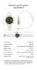 Valdus Damen Smartwatch 1,32 Zoll AMOLED Fitness-Tracker Produktbild-Vorschau 11
