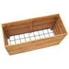 vidaXL Lit surélevé 100x40x55 cm teck vieux bois et acier Voir les images du produit 12